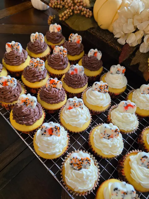 Cupcakes with a seasonal finish